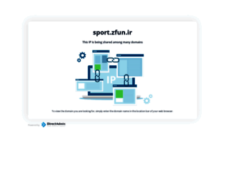 sport.zfun.ir screenshot