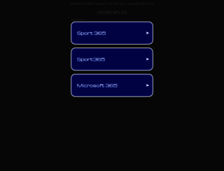 sport365.sx screenshot