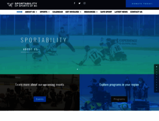 sportabilitybc.ca screenshot
