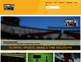 sportandtime.co.za screenshot