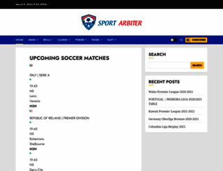 sportarbiter.com screenshot