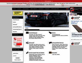 sportauspuff-direkt.com screenshot
