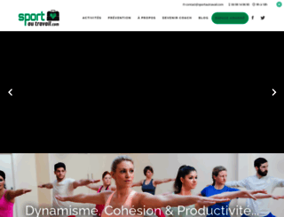 sportautravail.com screenshot