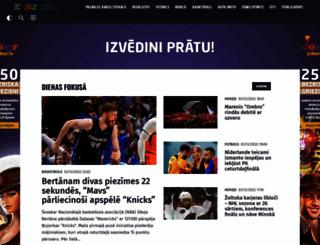 sportazinas.com screenshot