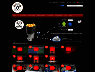 sportballmachines.com screenshot