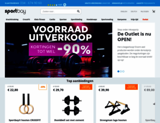 sportbay.nl screenshot