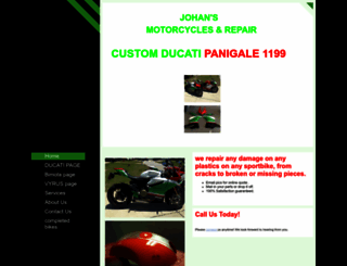 sportbikeplasticsrepairs.com screenshot