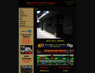 sportcardcenter.com screenshot