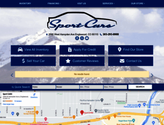 sportcarsco.com screenshot