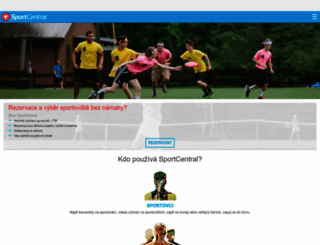 sportcentral.cz screenshot