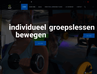 sportcentrumleef.nl screenshot
