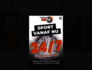 sportclubsens.nl screenshot