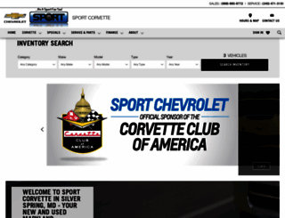 sportcorvette.com screenshot