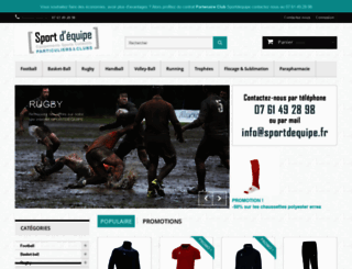 sportdequipe.fr screenshot