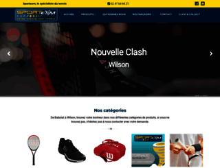 sporteam-tennis.com screenshot