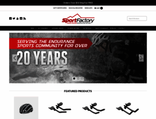 sportfactoryproshop.com screenshot