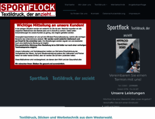 sportflock.de screenshot