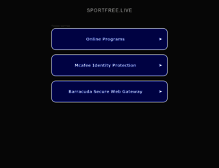 sportfree.live screenshot