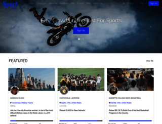 sportfunder.com screenshot