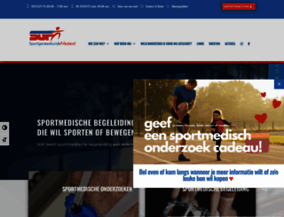 sportgeneeskundefriesland.nl screenshot