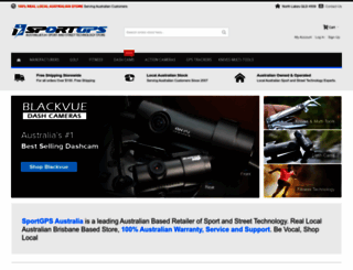 sportgps.com.au screenshot