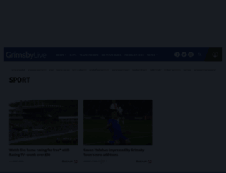 sportgrimsby.co.uk screenshot