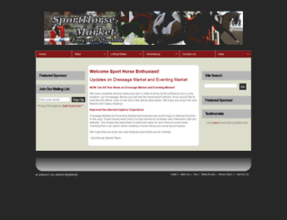 sporthorsemarket.com screenshot