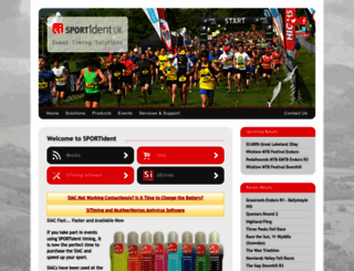 sportident.co.uk screenshot