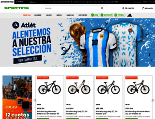 sporting.com.ar screenshot