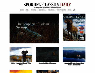 sportingclassicsdaily.com screenshot
