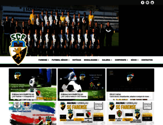 sportingclubefarense.com screenshot