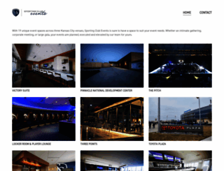 sportingclubeventskc.com screenshot