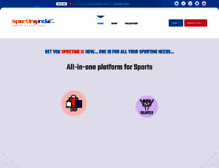sportingindia.com screenshot