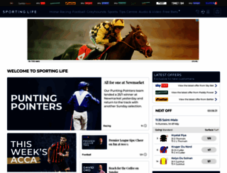 sportinglife.com screenshot