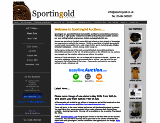 sportingoldauctions.co.uk screenshot