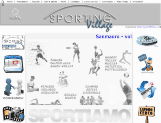 sportingrezzato.it screenshot