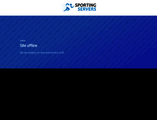 sportingservers.com screenshot