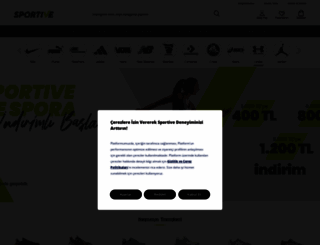 sportive.com.tr screenshot