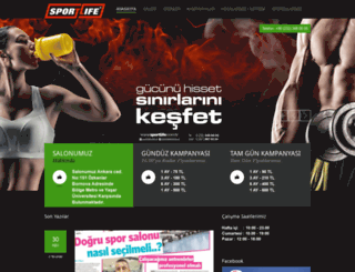 sportlife.com.tr screenshot