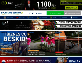 sportowebeskidy.pl screenshot