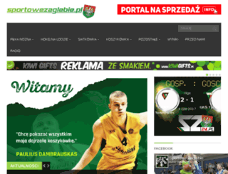 sportowezaglebie.pl screenshot