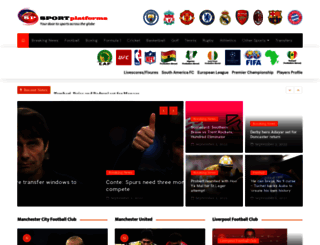 sportplatforms.com screenshot
