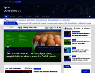 sportquotidiano24.it screenshot