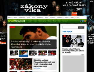 sportrevue.cz screenshot