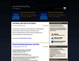 sports-betting-blog.co.uk screenshot