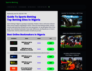 sports-betting.com.ng screenshot