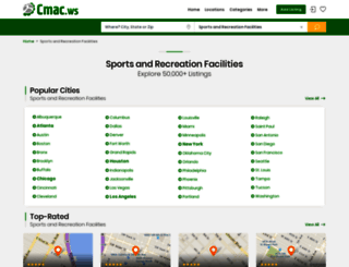 sports-facilities.cmac.ws screenshot