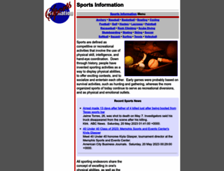 sports-information.org screenshot