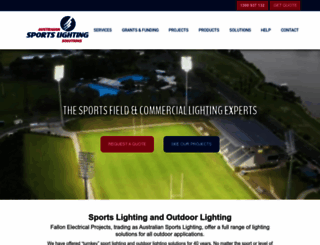 sports-lighting.com.au screenshot