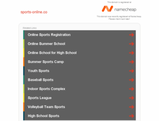 sports-online.co screenshot